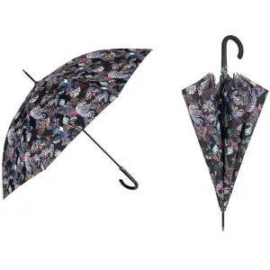 PERLETTI - Automatický dáždnik TECHNOLOGY Foliage/ ružová, 21716