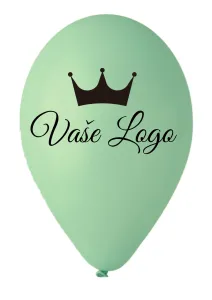 Personal Balónik s logom - Mätovo zelený 26 cm
