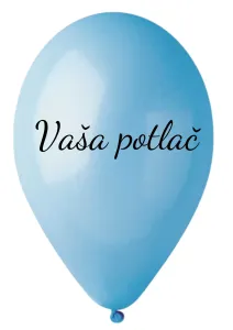 Personal Balónik s textom - Baby modrý 26 cm