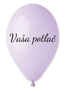Personal Balónik s textom - Levanduľový 26 cm