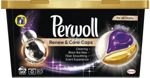 Perwoll Renew & Care Black Caps pracie kapsule 10ks