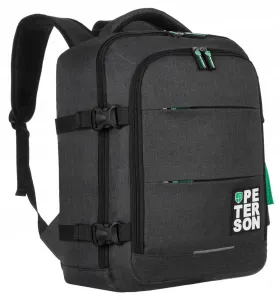 Priestranný, cestovný batoh s priestorom na notebook - Peterson #8124570