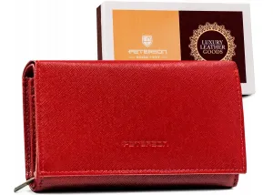 Dámska kožená peňaženka na patentku Peterson — Peterson