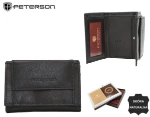 Dámska kožená peňaženka PTN RD-240-GCL BLACK