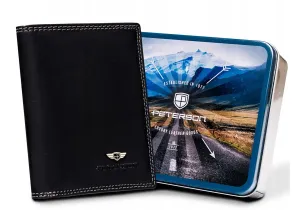 Elegantná, kožená pánska peňaženka s RFID systémom - Peterson,skl