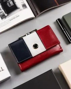 Malá dámska kožená peňaženka s RFID systémom — Peterson #9182283