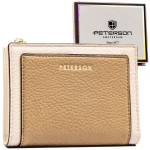 Malá dámska peňaženka vyrobená z ekologickej kože — Peterson #9182664