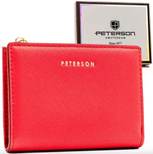 Malá dámska peňaženka vyrobená z ekologickej kože — Peterson #9182669