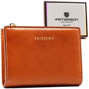 Malá dámska peňaženka vyrobená z ekologickej kože — Peterson #9182675