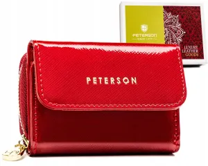 Malá, kožená dámska peňaženka - Peterson