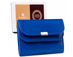 Malá, kožená dámska peňaženka so zapínaním — Peterson #9182518