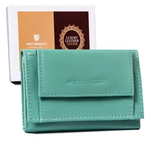 Malá, kožená peňaženka pre ženy so systémom RFID Protect — Peterson #9182521