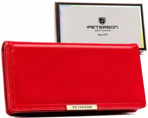 Veľká dámska peňaženka vyrobená z ekologickej kože- Peterson #9182830