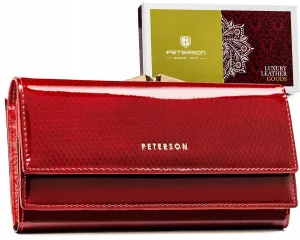 Veľká  dámska peňaženka z prírodnej kože - Peterson