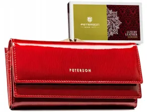 Veľká  dámska peňaženka z prírodnej kože - Peterson