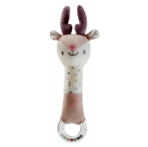 Petite&Mars Squeaky Toy with Rattle pískacia hračka s hrkálkou Deer Suzi 1 ks