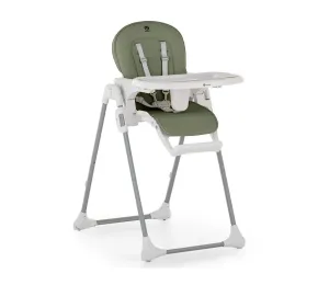 Petite&Mars PETITE&MARS - Detská jedálenská stolička GUSTO zelená