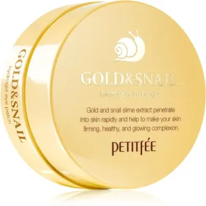 Petitfée Gold & Snail hydrogélová maska na očné okolie s extraktom zo slimáka 60 ks #882061