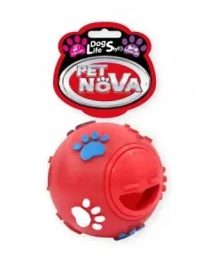 Pet Nova VIN BALL SNACK hračka pre psy lopta na maškrty 7,5cm