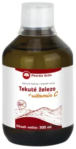 Pharma Activ Koloidné železo + vitamín C liquid 300 ml