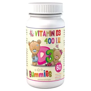 VITAMIN D3 400 I.U. Gummies - Clinical, gumové želé, 60 ks