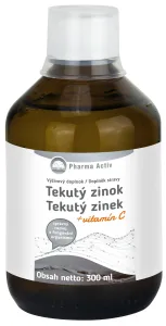 Pharma Activ Tekutý zinok Zn + Vitamín C 1x300 ml #126764