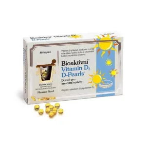 Bio-VITAMÍN D3, k udržaniu zdravých kostí, zubov, 40 ks