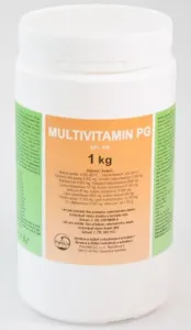 Multivitamín PG práškový pre všetky druhy zvierat 1000g
