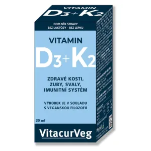 PHARMALIFE Vitamín D3 + K2 kvapky 30 ml