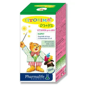 PHARMALIFE D3+K2 vitamín pre deti kvapky 30 ml