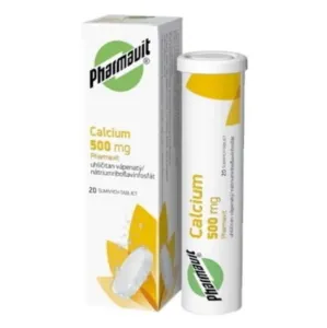 Walmark Calcium 500 mg Pharmavit 20 šumivých tabliet #124084