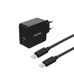 Sieťová duálna USB nabíjačka + kábel 1m PHILIPS DLP2621C / 12 #843686