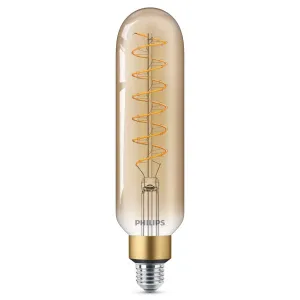 Philips E27 Giant rúrková LED žiarovka 7 W zlatá #4696804