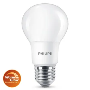 Philips E27 LED WarmGlow 3,4 W matná, stmievateľná #4651684