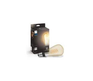 Philips LED Stmievateľná žiarovka Philips Hue WHITE FILAMENT ST72 E27/7W/230V 2100K #6212509