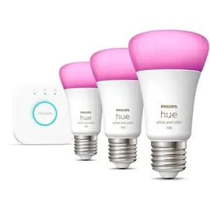Philips Hue White and Color Ambiance 9 W 1100 E27 promo starter kit