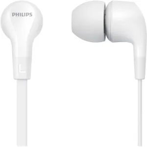 Slúchadlá do uší Philips TAE1105WT, biele