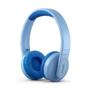 PHILIPS TAK4206BL/00 bezdrôtové slúchadlá na uši pre deti v modrej farbe