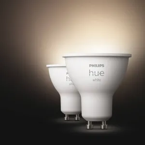 Philips Hue White 5,2 W GU10 LED žiarovka 2 ks #4651689