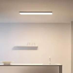 Stropný svetelný panel WiZ LED, obdĺžnikový, biely