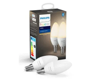 Philips SADA 2x LED Stmievateľná žiarovka Philips Hue WHITE E14/5,5W/230V 2700K