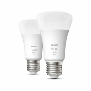 Philips Hue White 9 W E27 LED žiarovka sada 2 ks #4651487