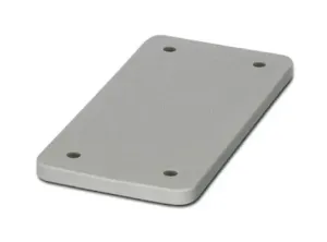 Phoenix Contact 1660371 Cover Plate, Pa, Grey