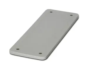 Phoenix Contact 1660397 Cover Plate, Pa, Grey