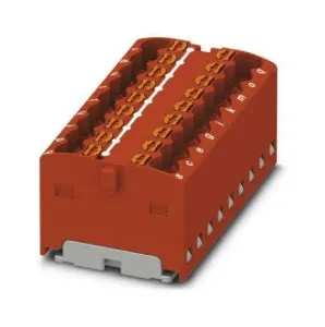 Phoenix Contact 3002767 Tb, Distribution Block, 18P, 14Awg, Red