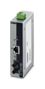 Phoenix Contact Fl Mc 1000 St Fo Converter, 100Base-Tx-Fibre Optic