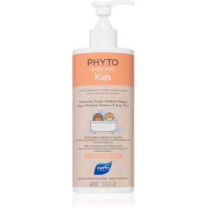 Phyto PhytoSpecific Kids Magic Detangling Shampoo & Body Wash vyživujúci šampón pre ľahké rozčesávanie vlasov 400 ml