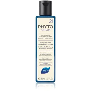 Phyto PhytoSquam Anti-Dandruff Purifying Maintenance Shampoo čistiaci šampón proti lupinám pre normálne až mastné vlasy 250 ml