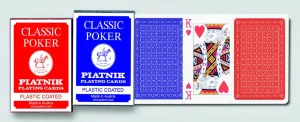 Piatnik Karty Poker - CLASSIC (modrá krabička)