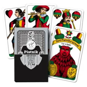 Piatnik Jednohlavé hracie karty mariášové